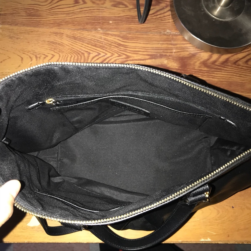COACH Crossgrain Pleated Tote - Picture 5 of 5